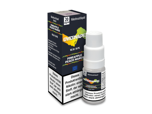 Overvape - Nikotinsalz Liquid - Pineapple Peach Mango