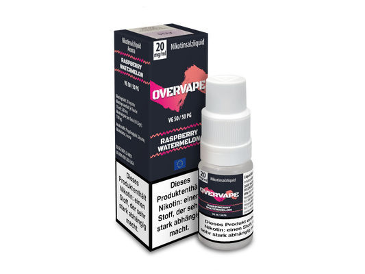 Overvape - Nikotinsalz Liquid - Raspberry Watermelon