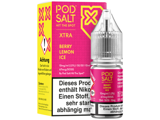 Pod Salt X - Nikotinsalz Liquid  - Berry Lemon Ice