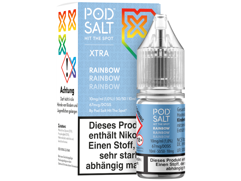 Pod Salt X - Nikotinsalz Liquid  - Rainbow
