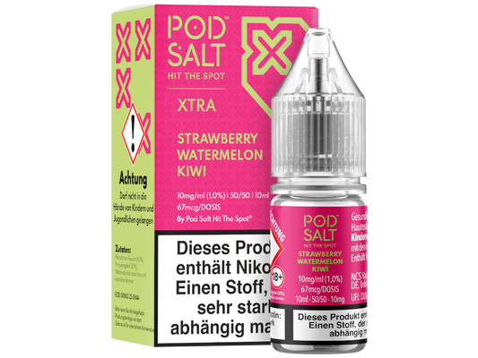 Pod Salt X - Nikotinsalz Liquid  - Strawberry Watermelon Kiwi