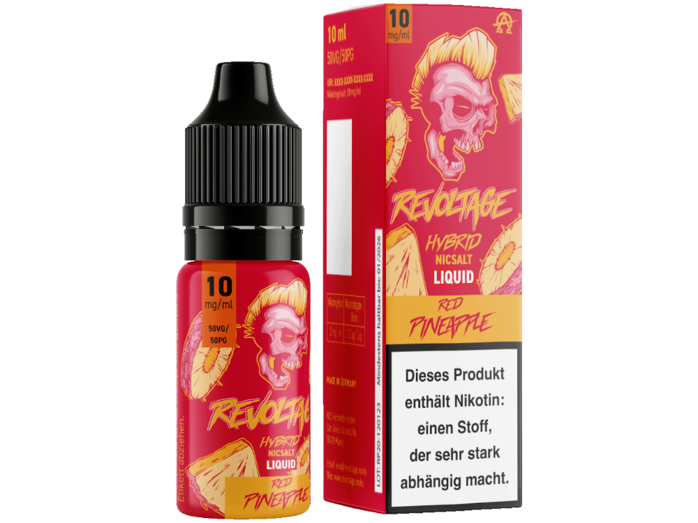 Revoltage - Hybrid Nikotinsalz Liquid - Red Pineapple