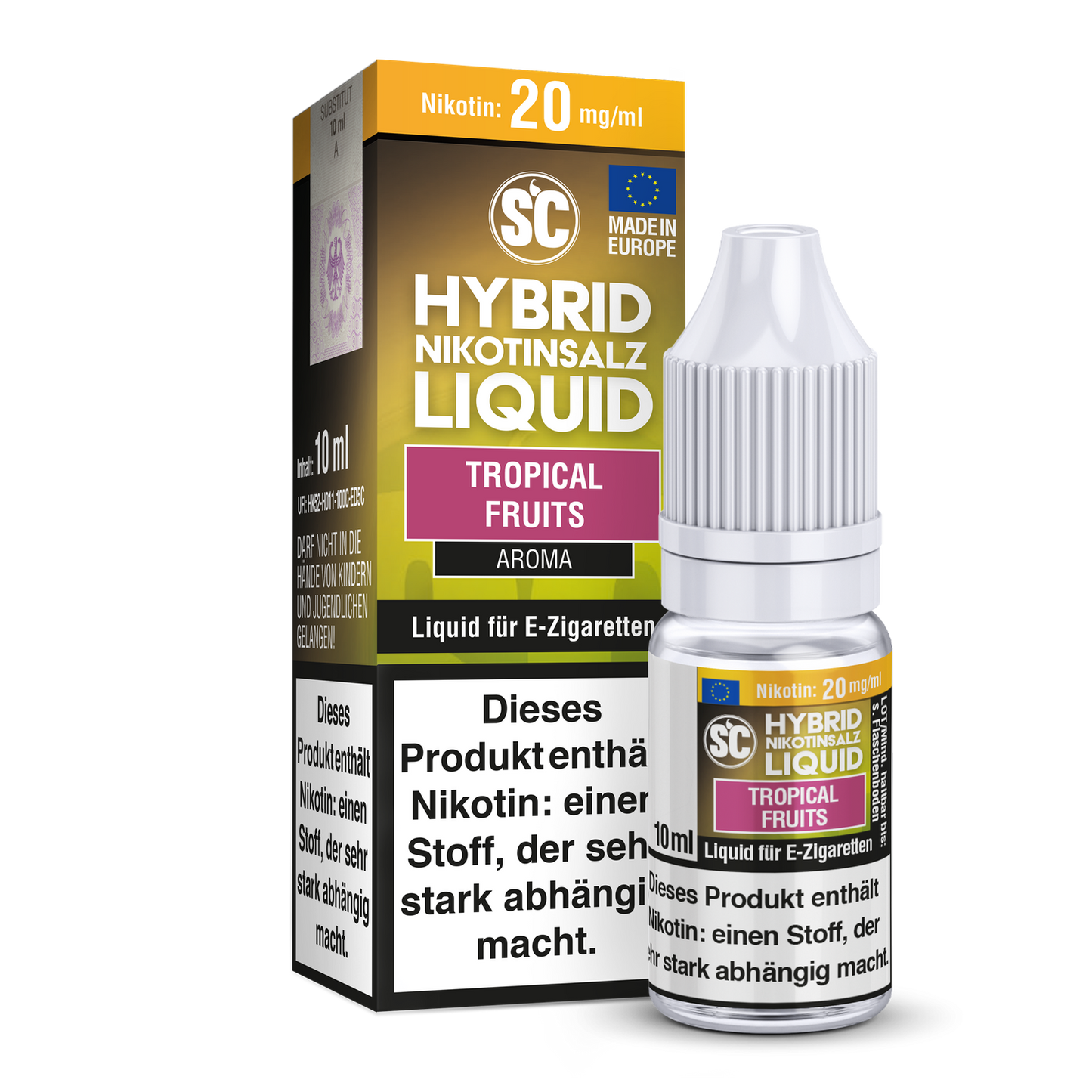 SC - Tropical Fruits -  Hybrid Nikotinsalz Liquid