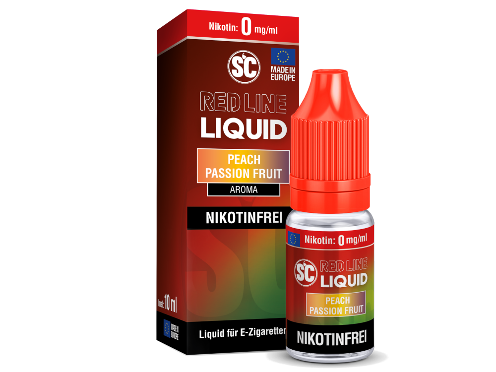 SC - Red Line - Peach Passion Fruit V2 - Nikotinsalz Liquid