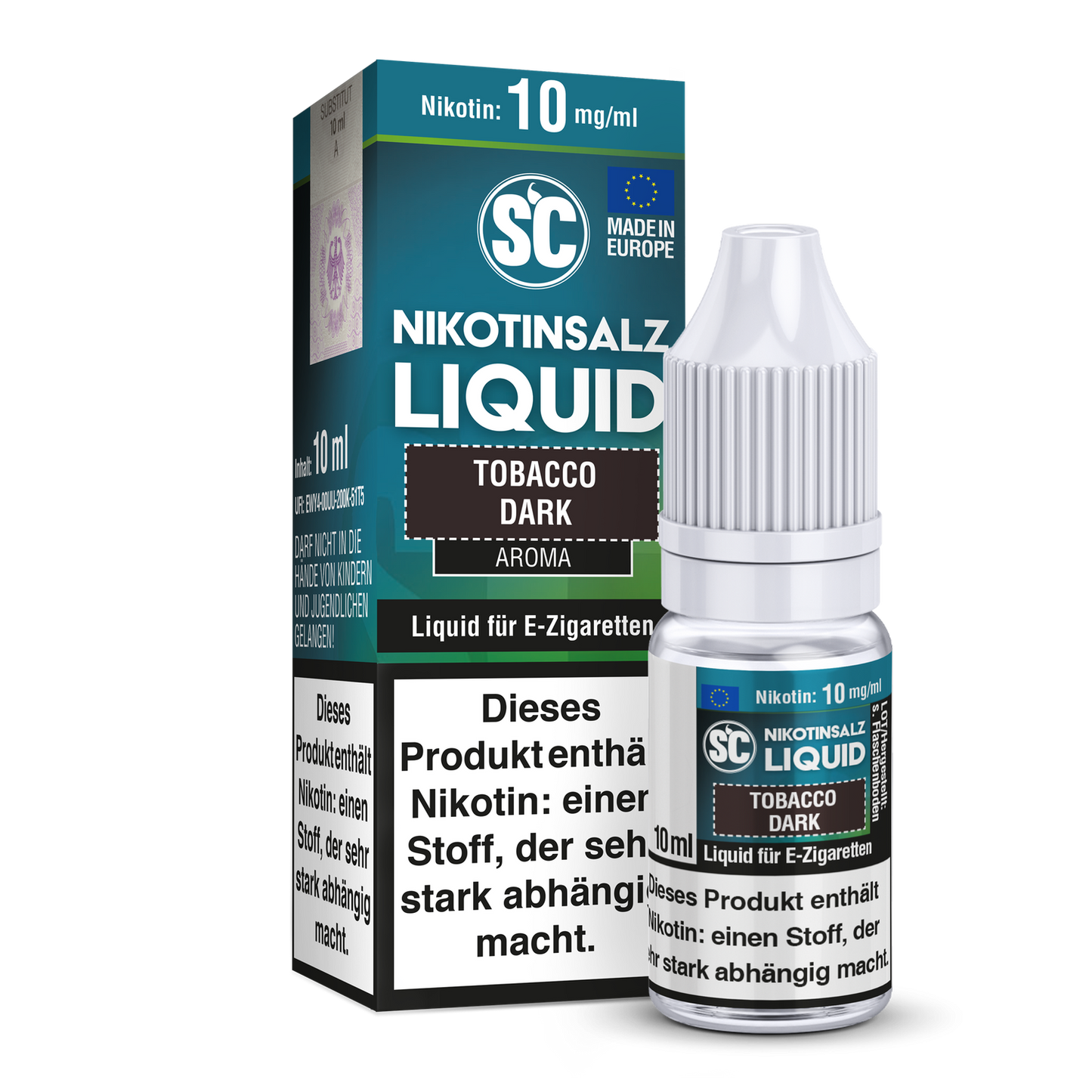 SC - Tobacco Dark - Nikotinsalz Liquid