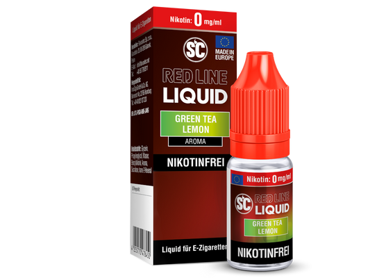 SC - Red Line - Green Tea Lemon - Nikotinsalz Liquid