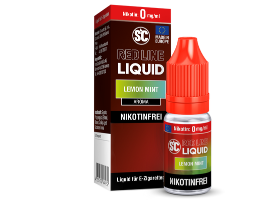 SC - Red Line - Lemon Mint - Nikotinsalz Liquid