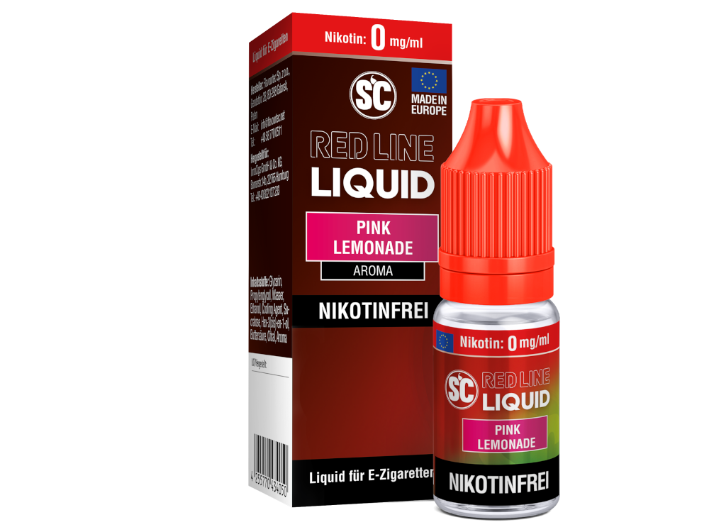 SC - Red Line - Pink Lemonade - Nikotinsalz Liquid