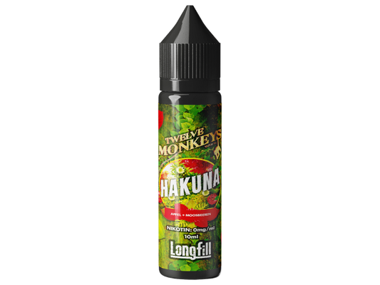 Twelve Monkeys - Longfills 10ml - Hakuna
