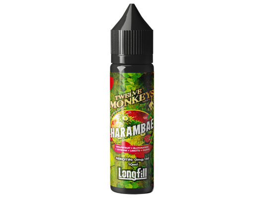 Twelve Monkeys - Longfills 10ml - Harambae