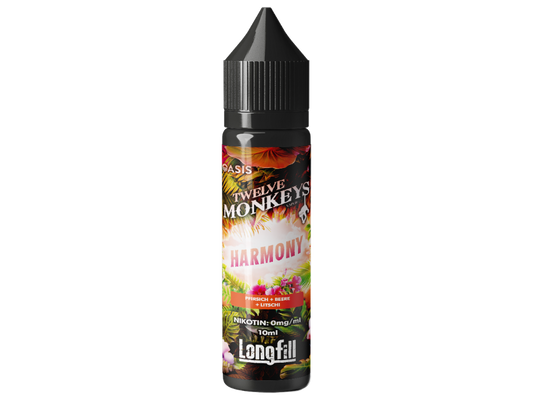 Twelve Monkeys - Longfills 10ml - Harmony