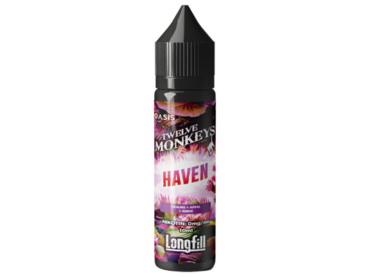 Twelve Monkeys - Longfills 10ml - Haven