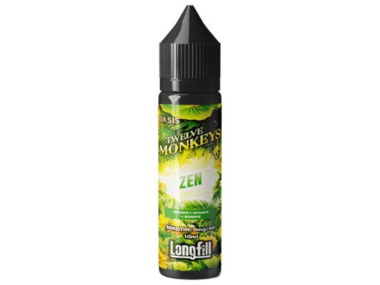 Twelve Monkeys - Longfills 10ml - Zen