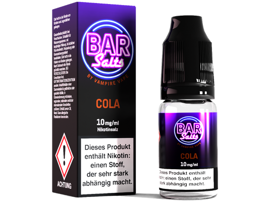 Vampire Vape - Bar Salts - Nikotinsalz Liquid - Cola